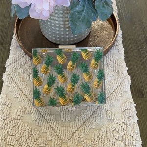 Skinnydip Pineapple Clutch